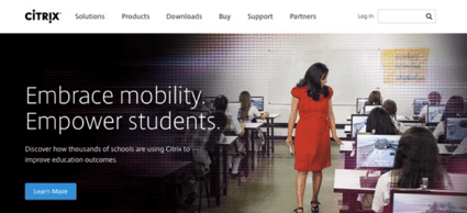 Citrix onderwijs banner