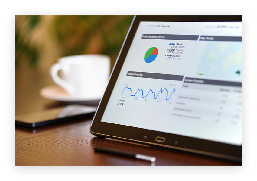 Google Analytics tablet