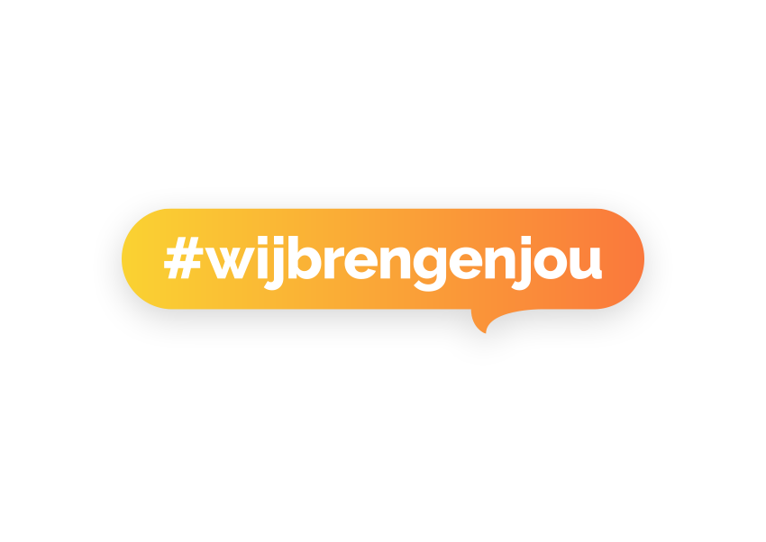 #wijbrengenjou beeldmerk