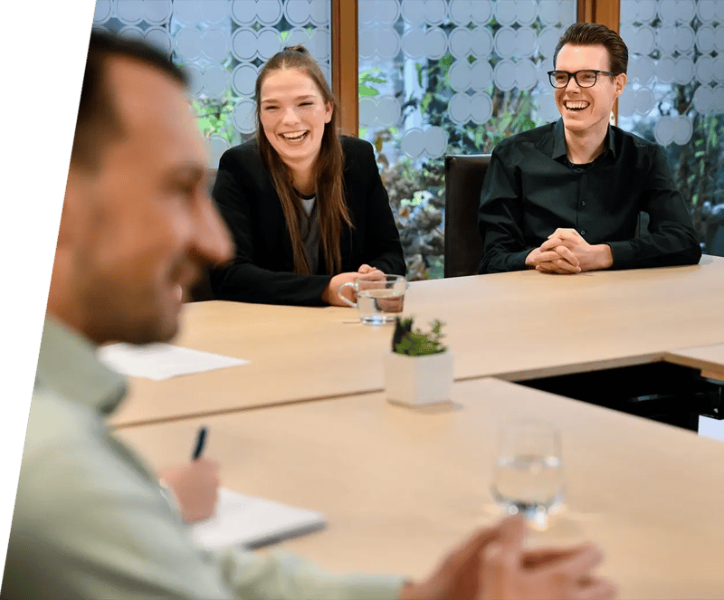 Ha! Marketeers hebben overleg over winstgevende internetmarketing