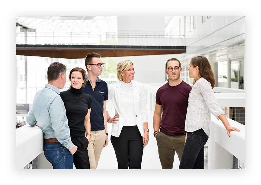 Groepsfoto onderzoeksteam academische werkplaats goud